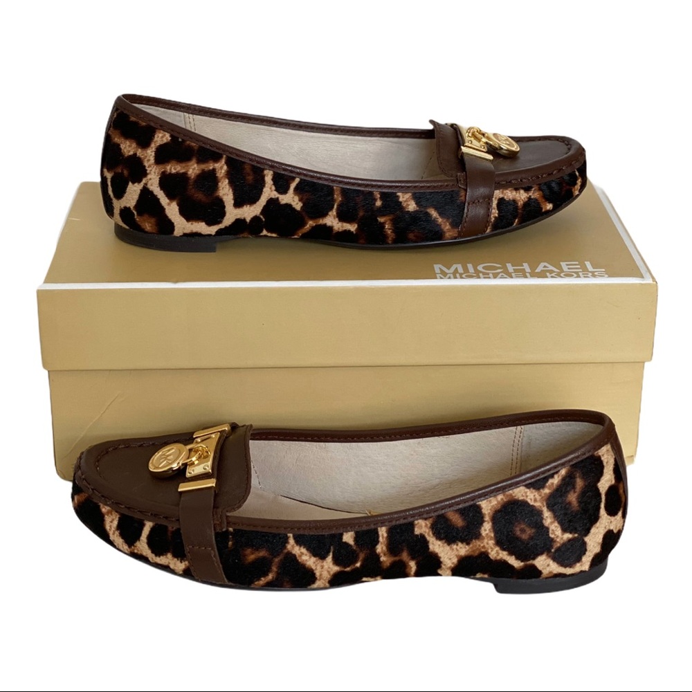 Michael Kors Calf Hair / Leather Loafers